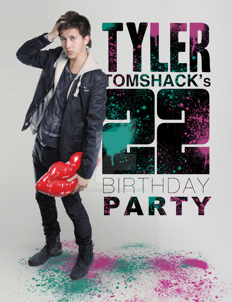 22nd Birthday Poster (december 15)