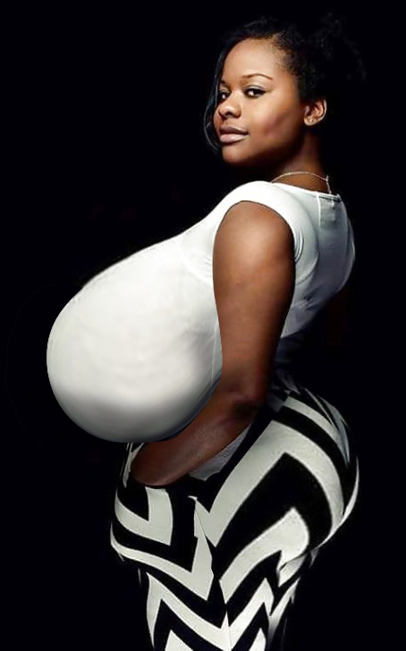 Africaine aux gros seins 