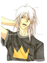 Sleepy Riku coloured