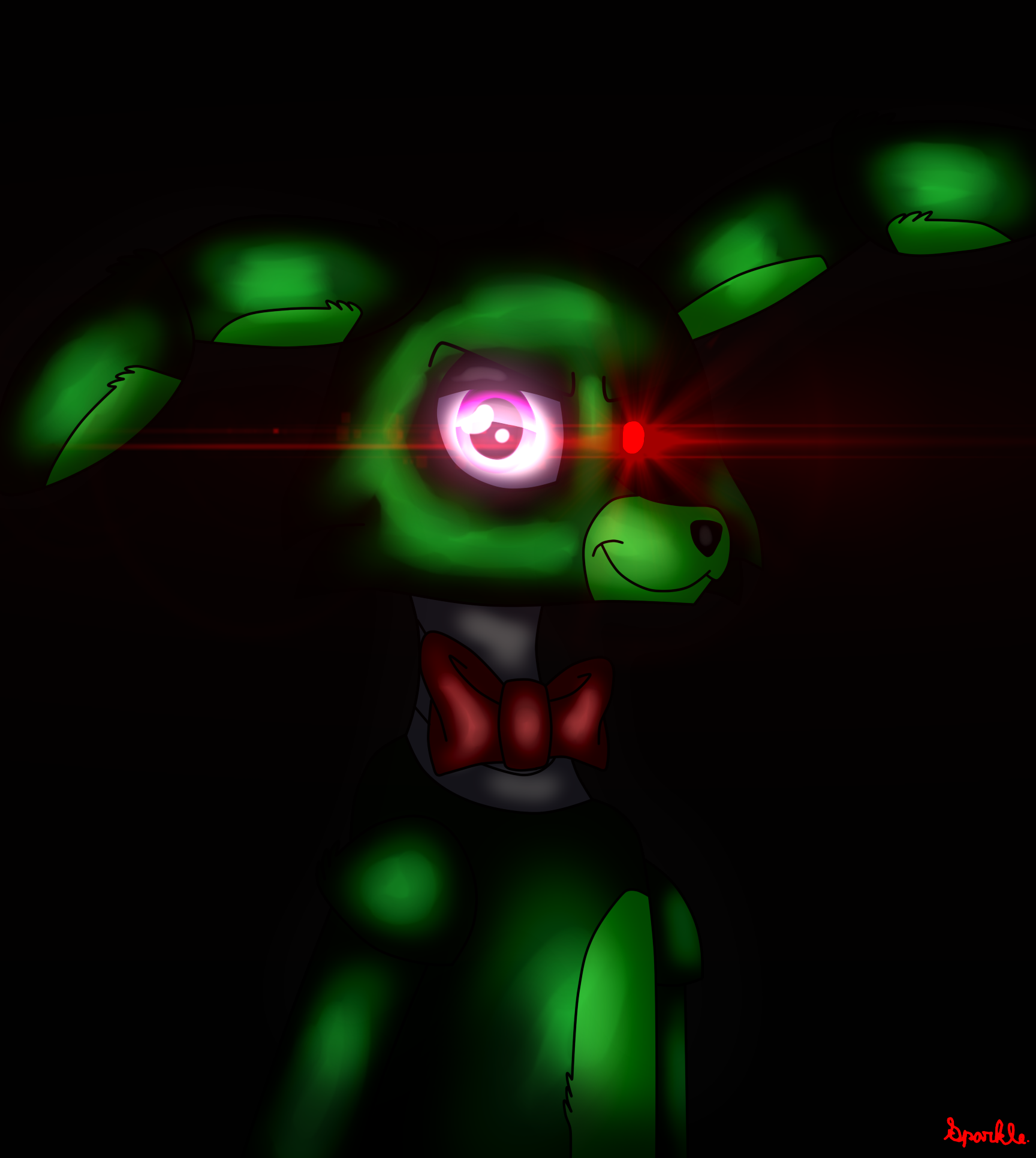 FNAF OCS - EmeraldBunny20 by SparkleTheFoxBlue on DeviantArt