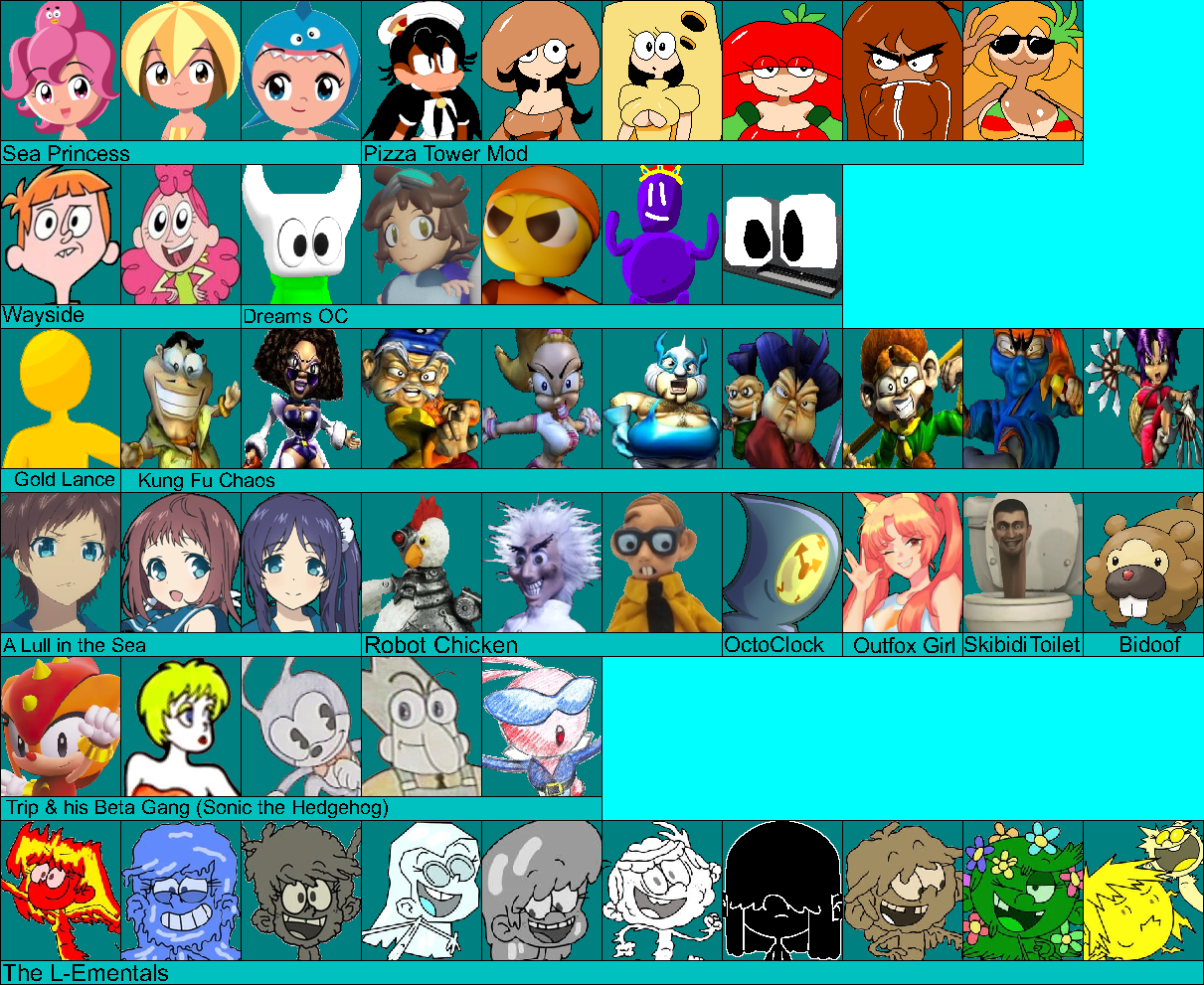 M.U.G.E.N Portrait Wishlist 4 by Cole207 on DeviantArt