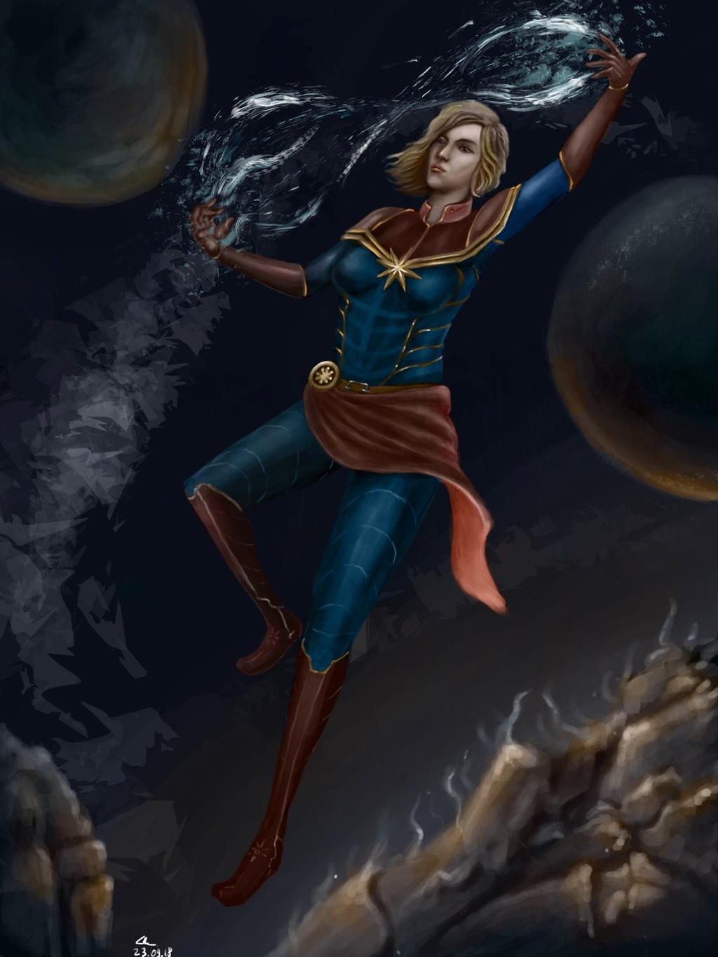 Captain Marvel Fan Art By Venkouarts On Deviantart Captain Marvel Fan Art By Venkouarts On Deviantart