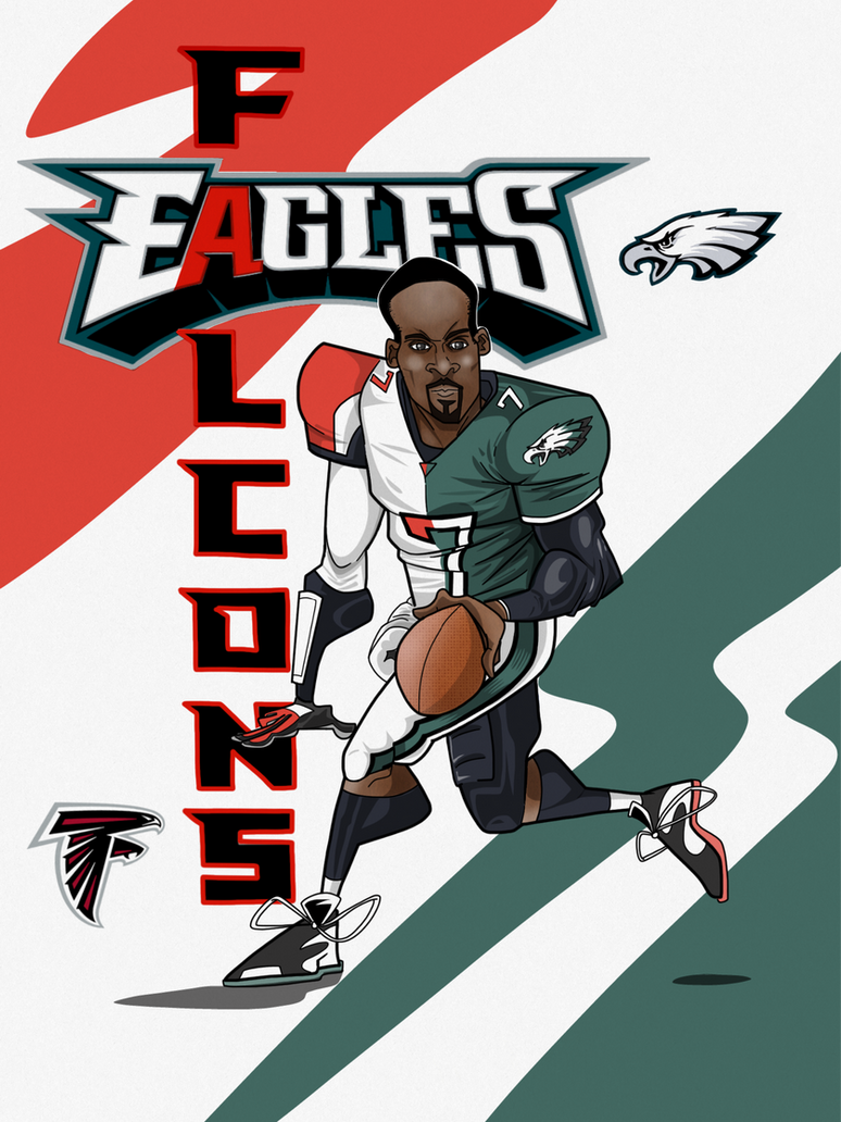 Mike Vick Sticker Mike Vick by TheNapkinGuy31 on DeviantArt