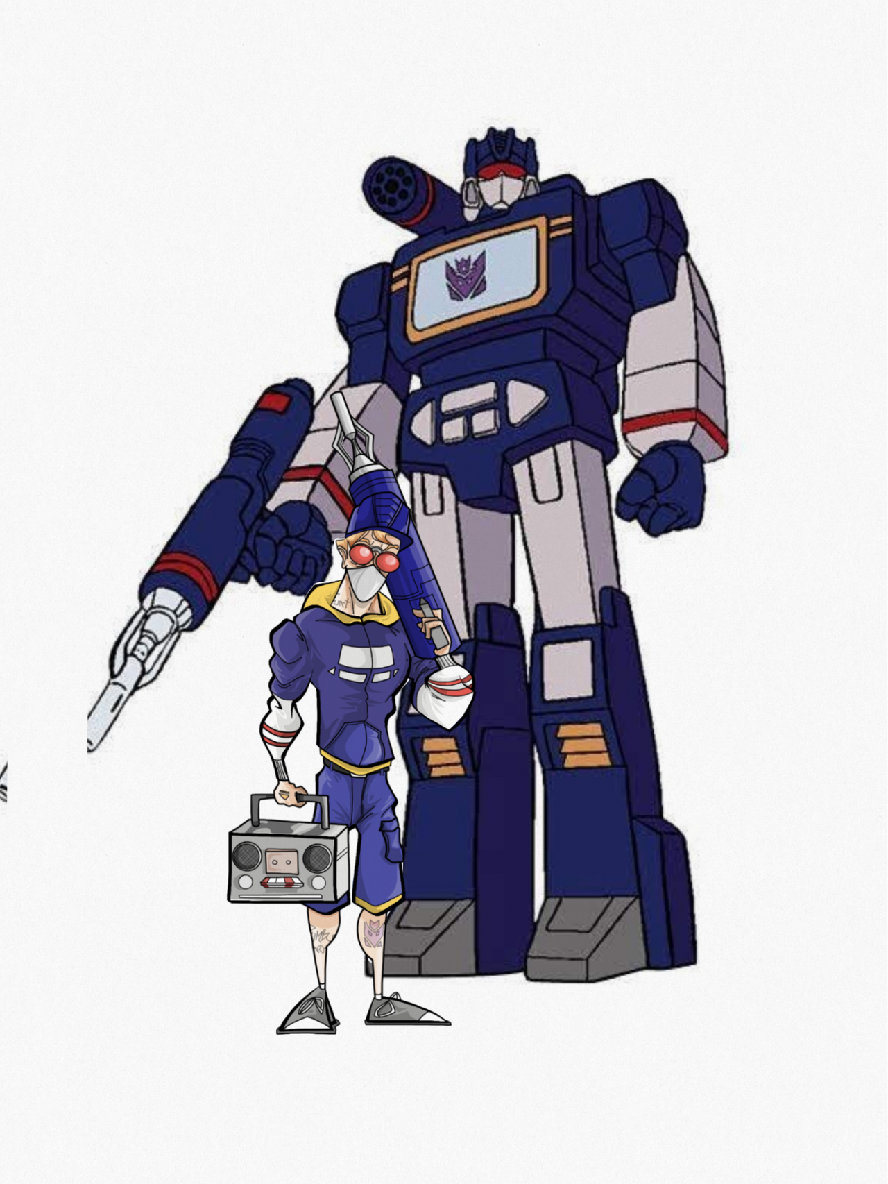 Character Soundwave Soundwave in person by TheNapkinGuy31 on DeviantArt