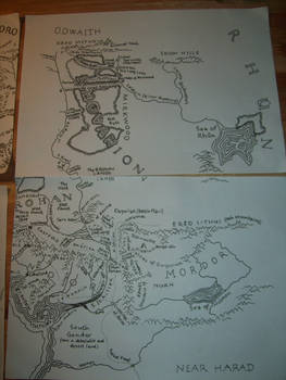 Map of Middle Earth (LOTR Project) 3