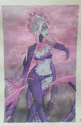 Evelynn watercolor