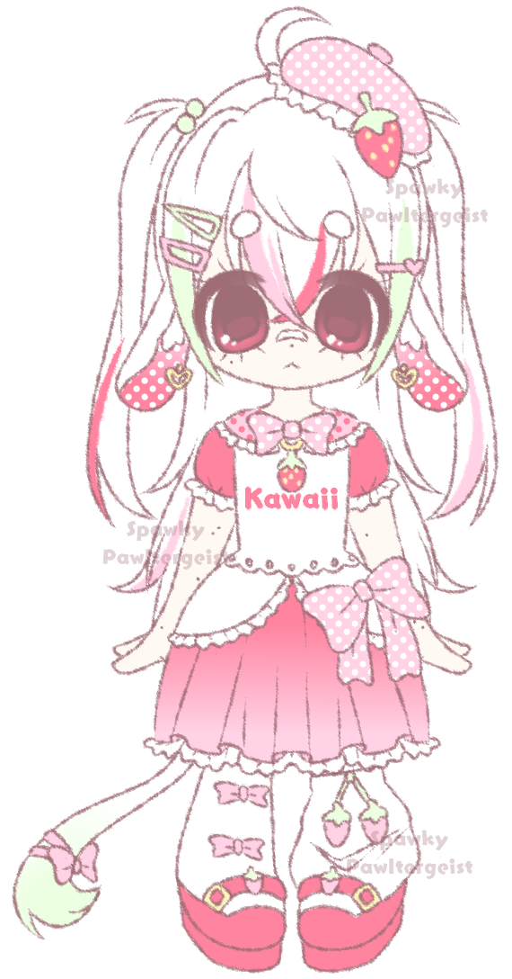 Chibi Blowing Raspberry Berry | Chibi by SpawkyPawltergeist on DeviantArt