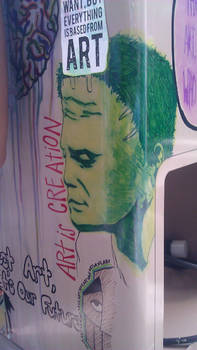 Art Is Creation - Waterfountain Frankenstein