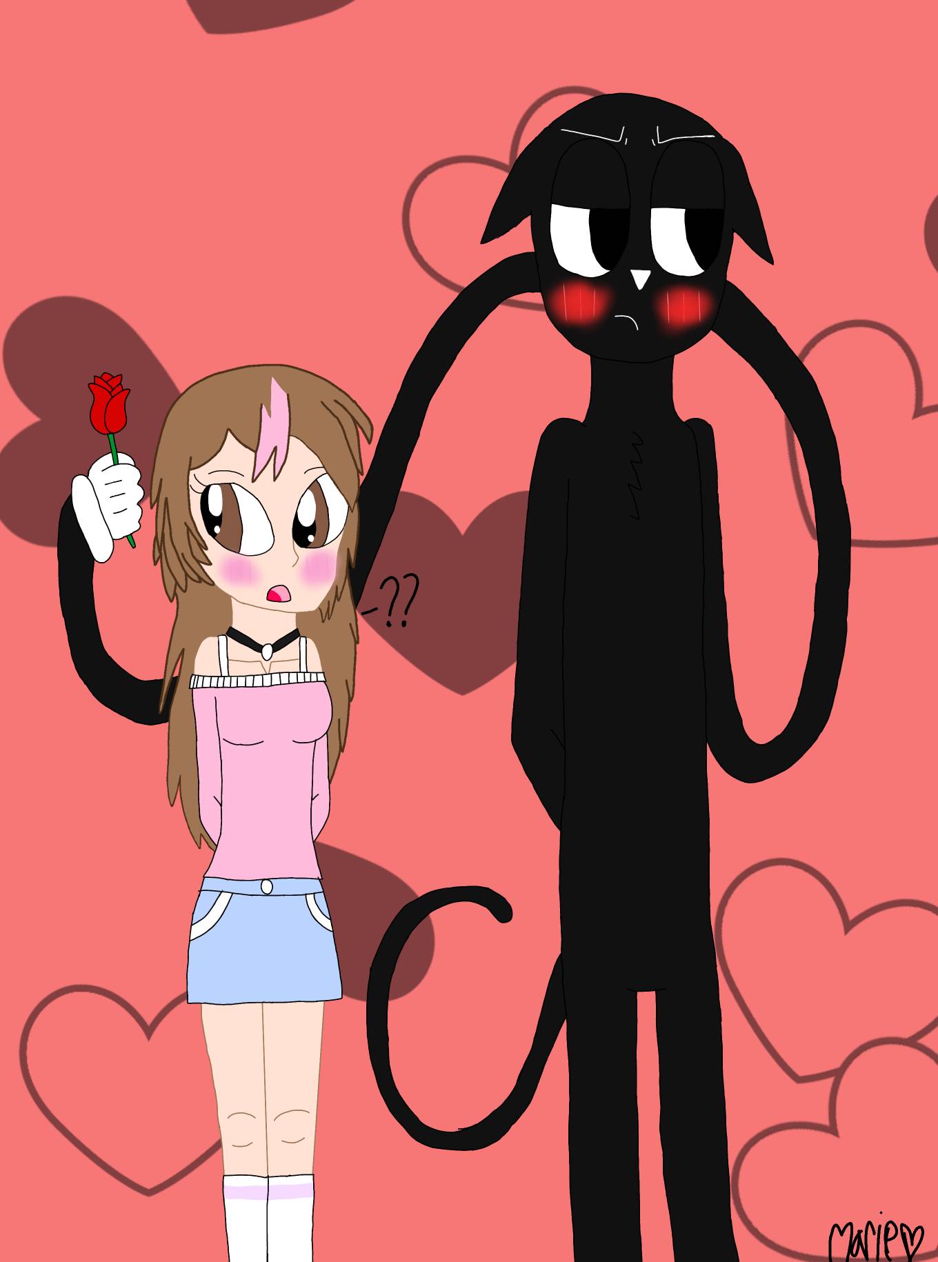 Mommy Long Legs x Cartoon Cat(ship) by CARTOONCAT2020 on DeviantArt