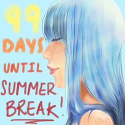 Summer Countdown Doodle