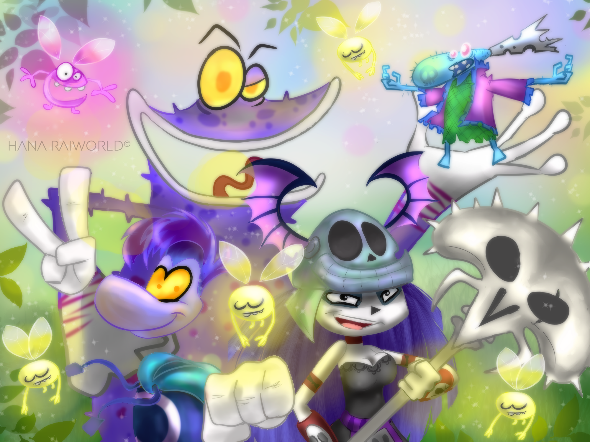 Rayman Legends by SaiyaGina on DeviantArt