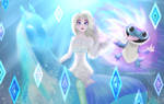 Frozen 2 - Elsa, Nokk And Bruni by HaNa-RaiWoRLD