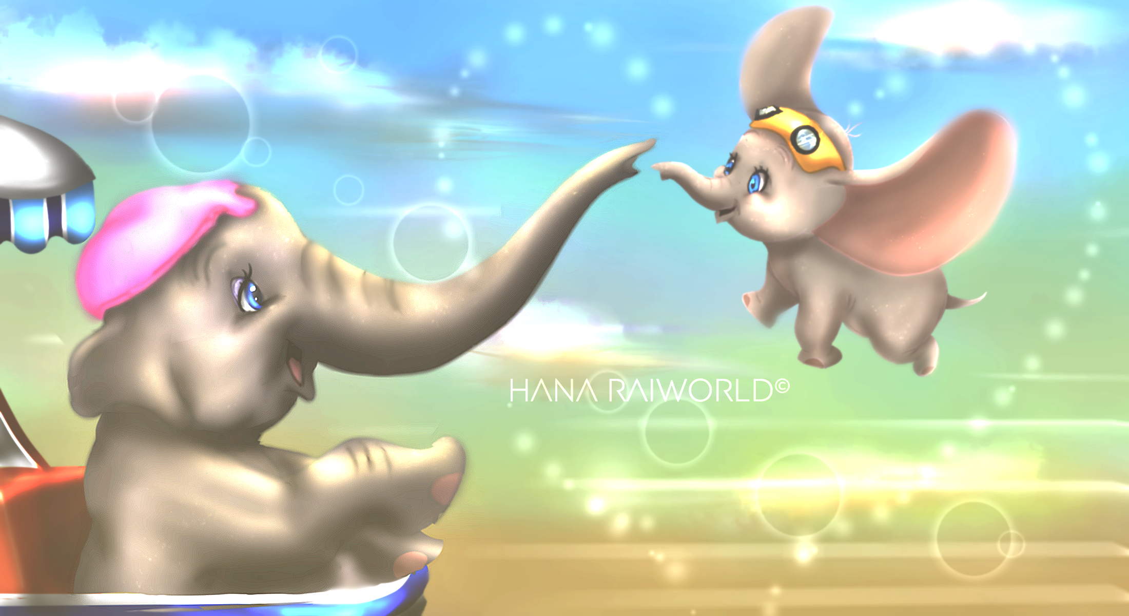 Jumbo Rocking Dumbo Mrs. Jumbo And Dumbo by HaNa-RaiWoRLD on DeviantArt