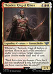theoden mtg card Magic The Gathering - The Lord of the Rings Dark have been my dreams of late MTG FOIL Theoden, King of