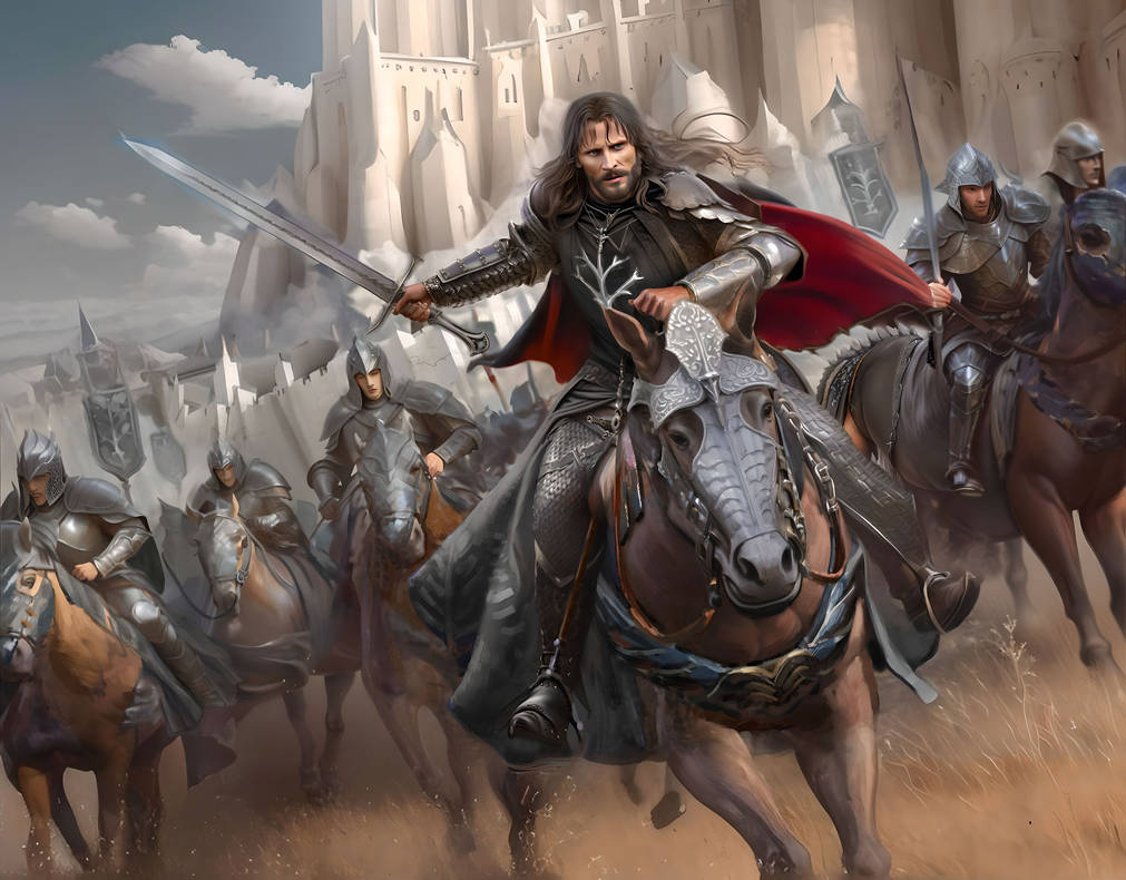 Aragorn, the Uniter by NanakoAC on DeviantArt