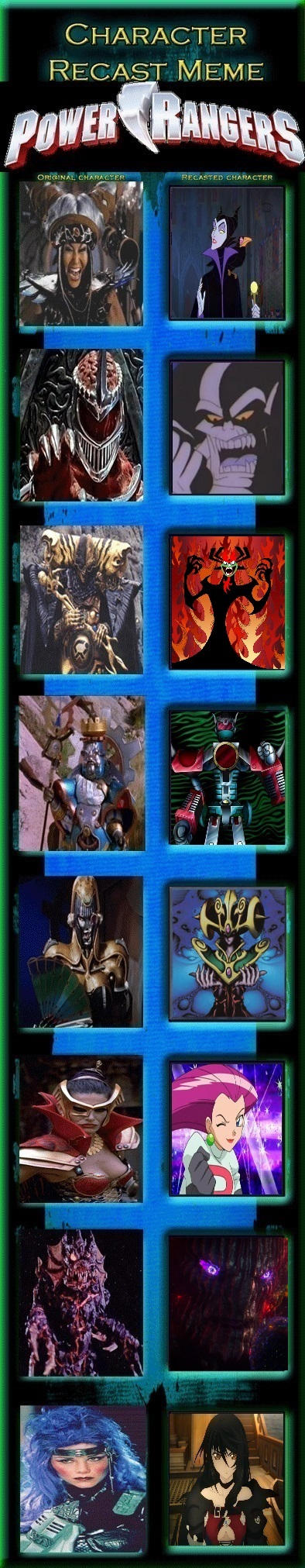 Power Rangers Villains Recast Meme by LadyLambdadelta on DeviantArt