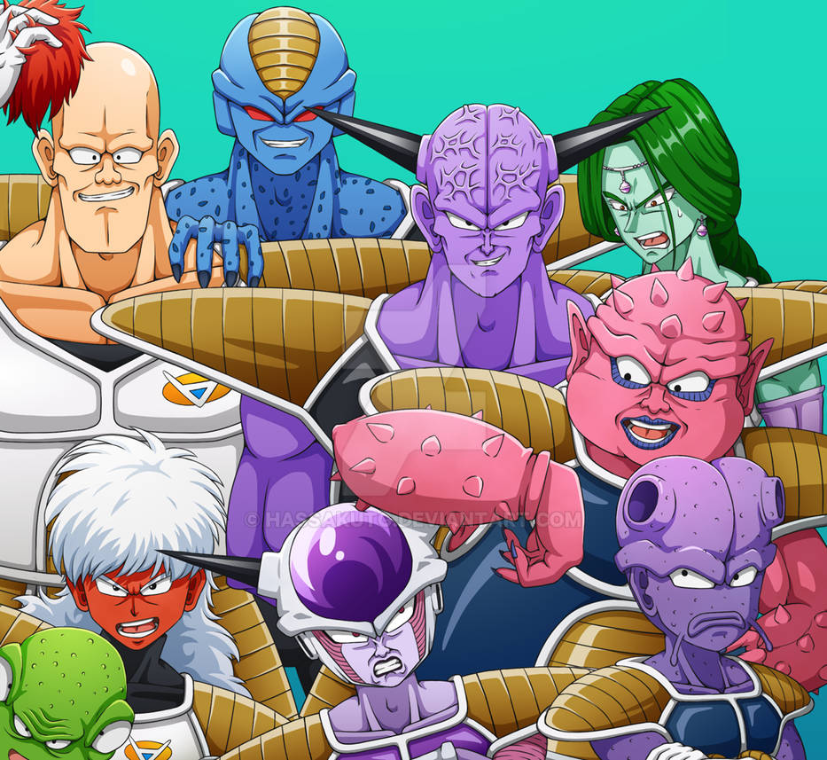 Freeza's Gang by hassakuTG on DeviantArt