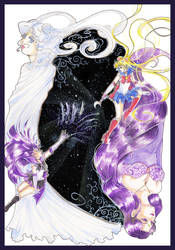 Sailor Astera VS Sailor Moon