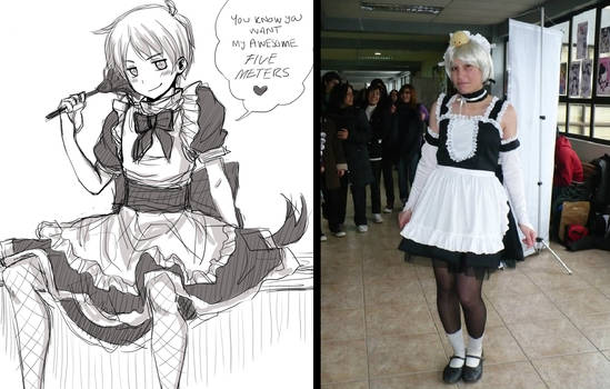 Prussia Maid - Hetalia