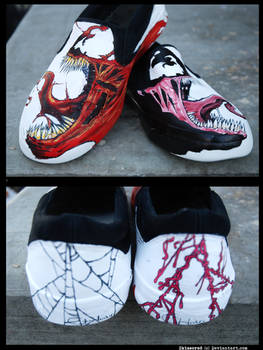 Venom and Carnage Shoes