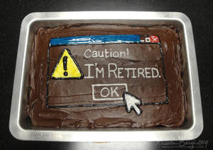 Birthday Cake - I'm Retired
