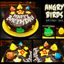 Angry Birds Birthday Cake