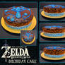 Sheikah Birthday Cake