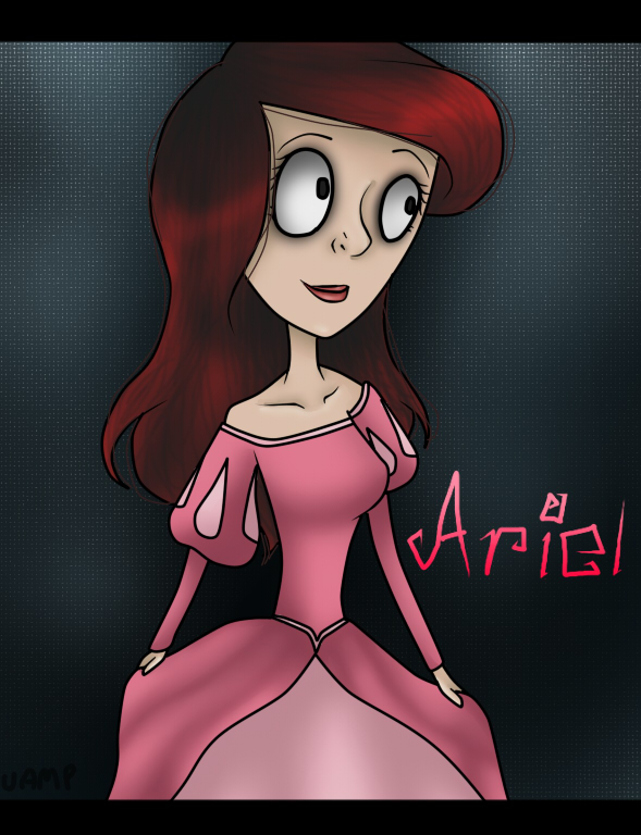 Ariel - Tim Burton style