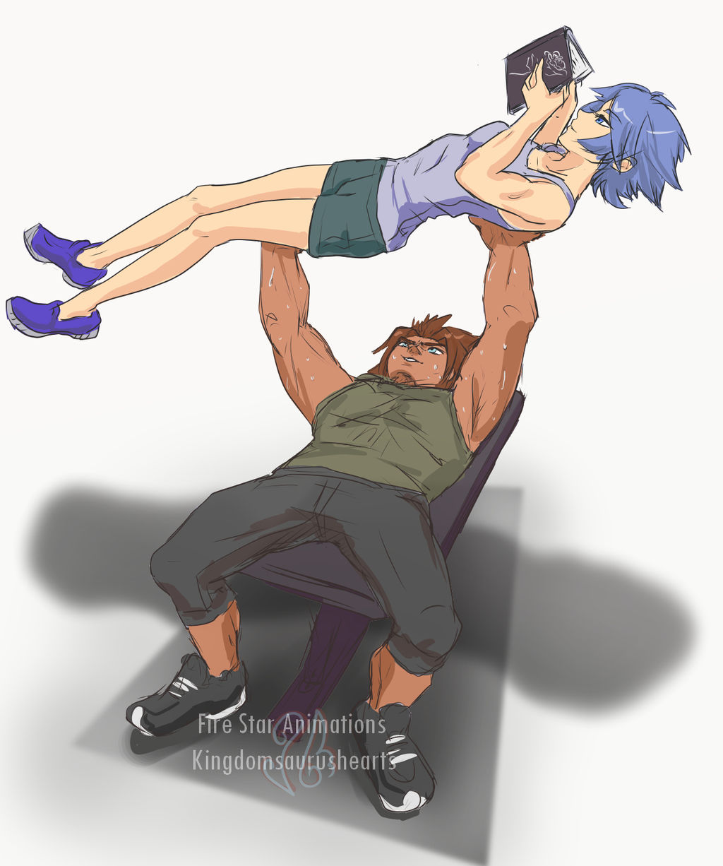 Kh Bench Press Terraqua By Fire Star Animations On Deviantart
