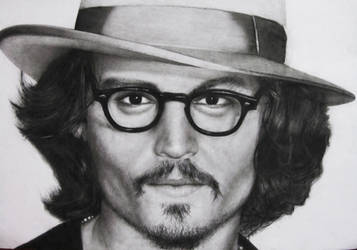 Johnny Depp Portrait by Fabryart93
