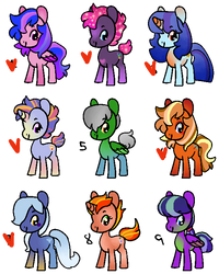 DTA Pony Adopts ( Closed )