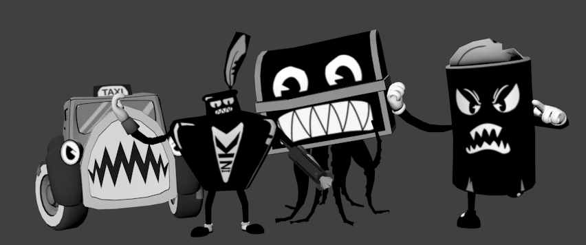 Bendy In Nightmare Run Monsters by TimNTim on DeviantArt