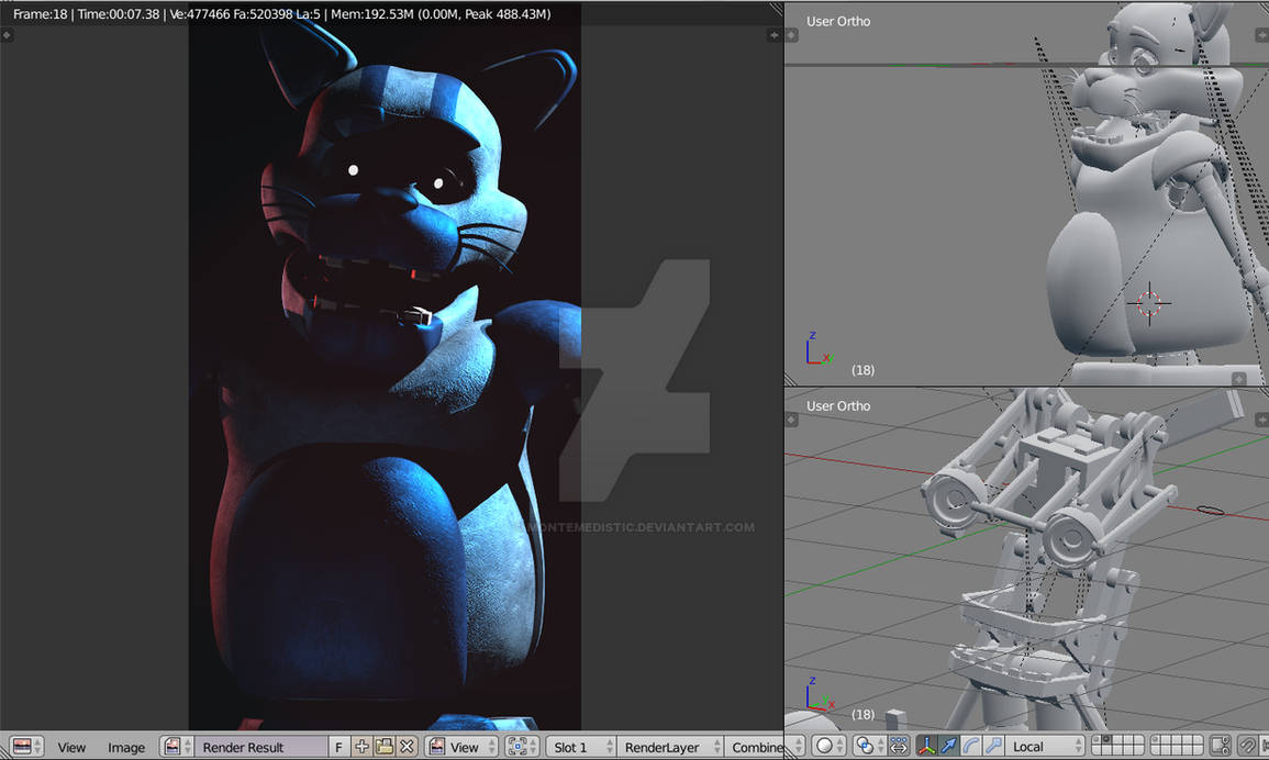 Random Anamitronics A random cat animatronic by MonteMedistic on DeviantArt