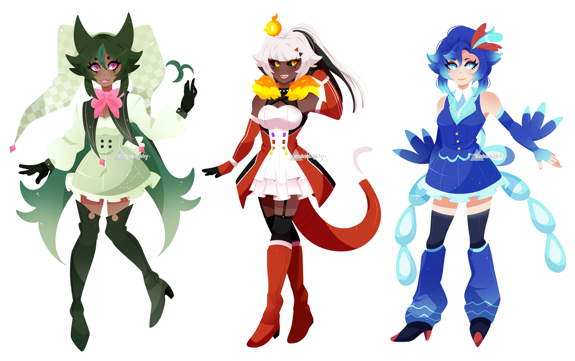 Pokemon Gijinka Adopts CLOSED By Eeluminighty On DeviantArt pokemon-gijinka-adopts-closed-by-eeluminighty-on-deviantart