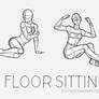 SpeedSketch: Floor Sitting Poses