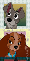 Lady and the Tramp bookmark