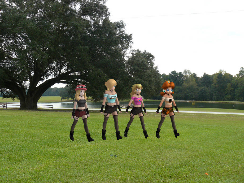 Punk Girls Walking by ChrisTitanZone45 on DeviantArt