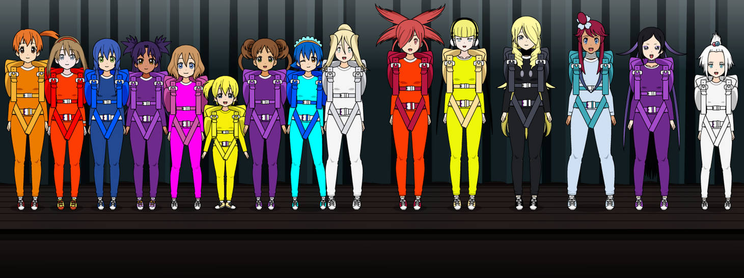 Pokemon Girls Parachute Team by ChrisTitanZone45 on DeviantArt