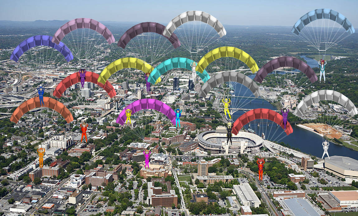 Pokemon Girls Parachute Team In Action 2 by ChrisTitanZone45 on DeviantArt