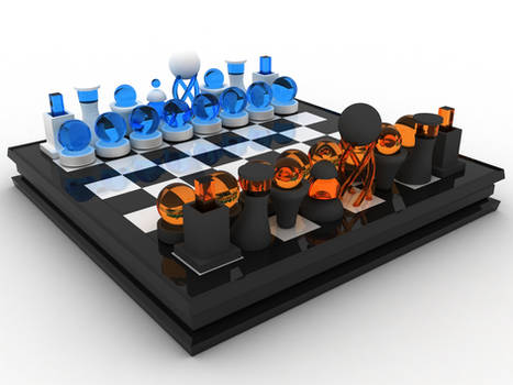 3D Glass Chess Fixed