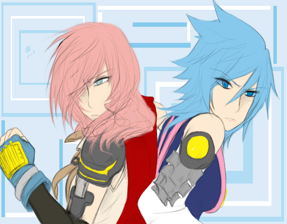 Lightning and Aqua