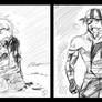 Kakashi and Anko comic scrap: Kakashi Death2