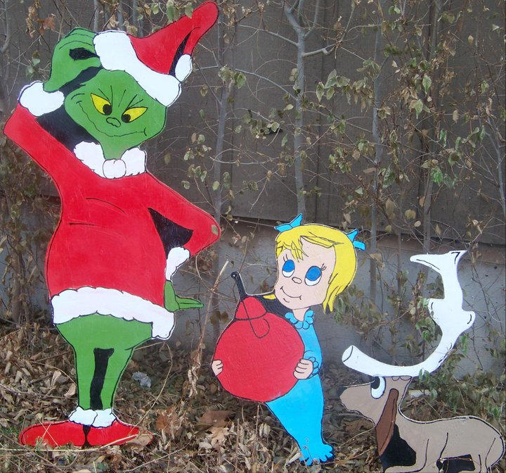 Christmas Holiday The Grinch Yard Decorations By Al3001 On Deviantart