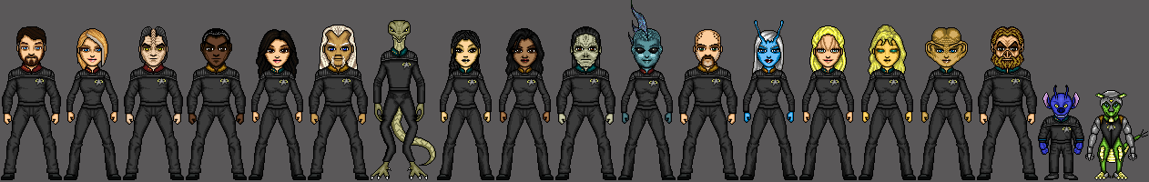 Crew of the USS Titan