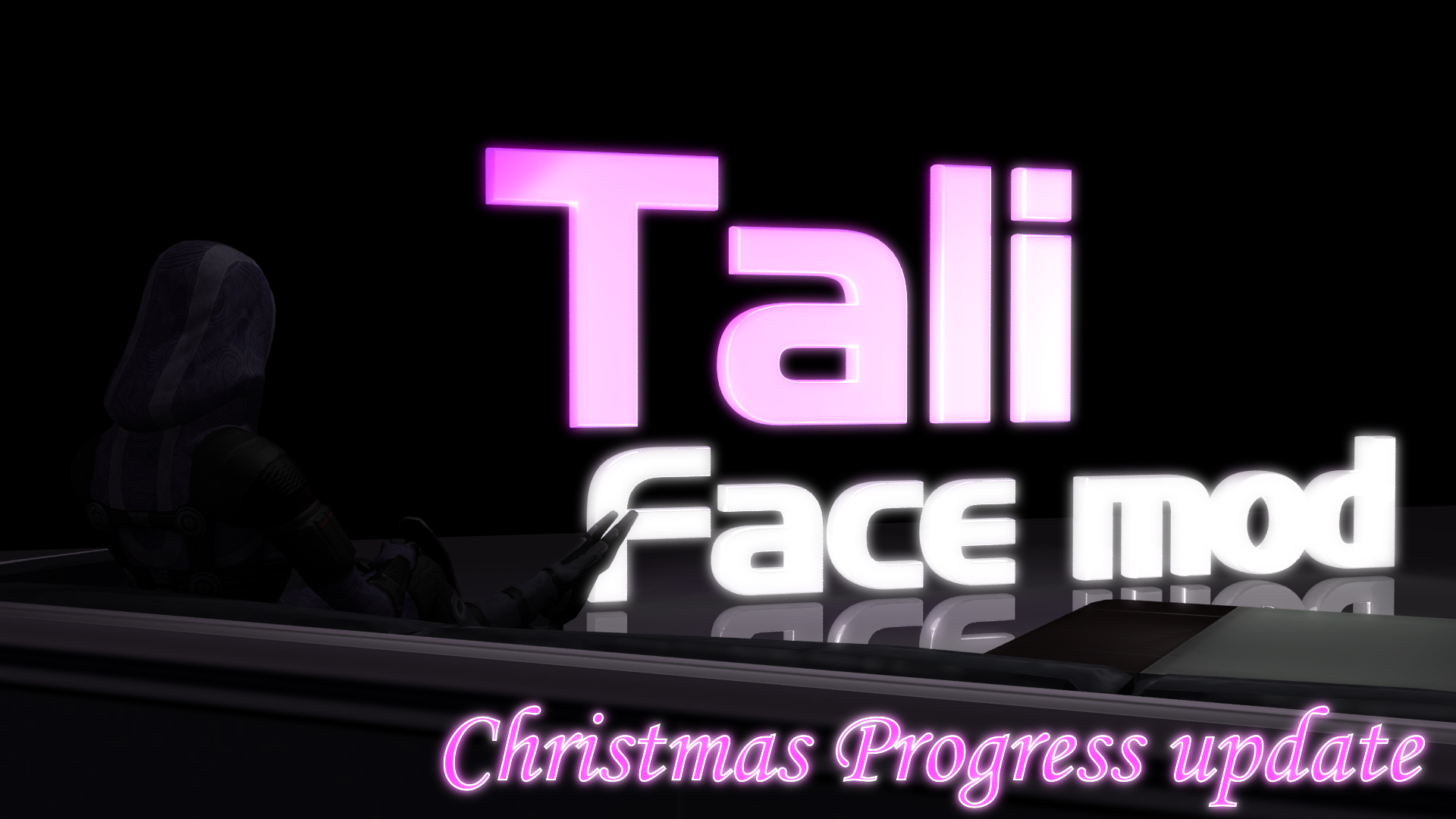 ME3 - Tali Face mod - Christmas progress updat