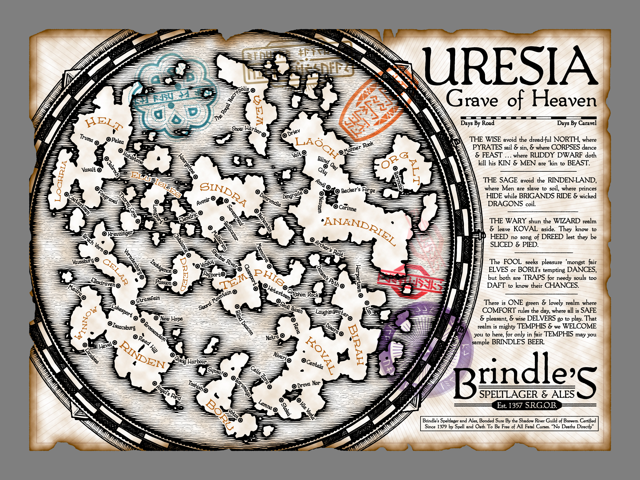 Uresia - Grave of Heaven (Main Map)