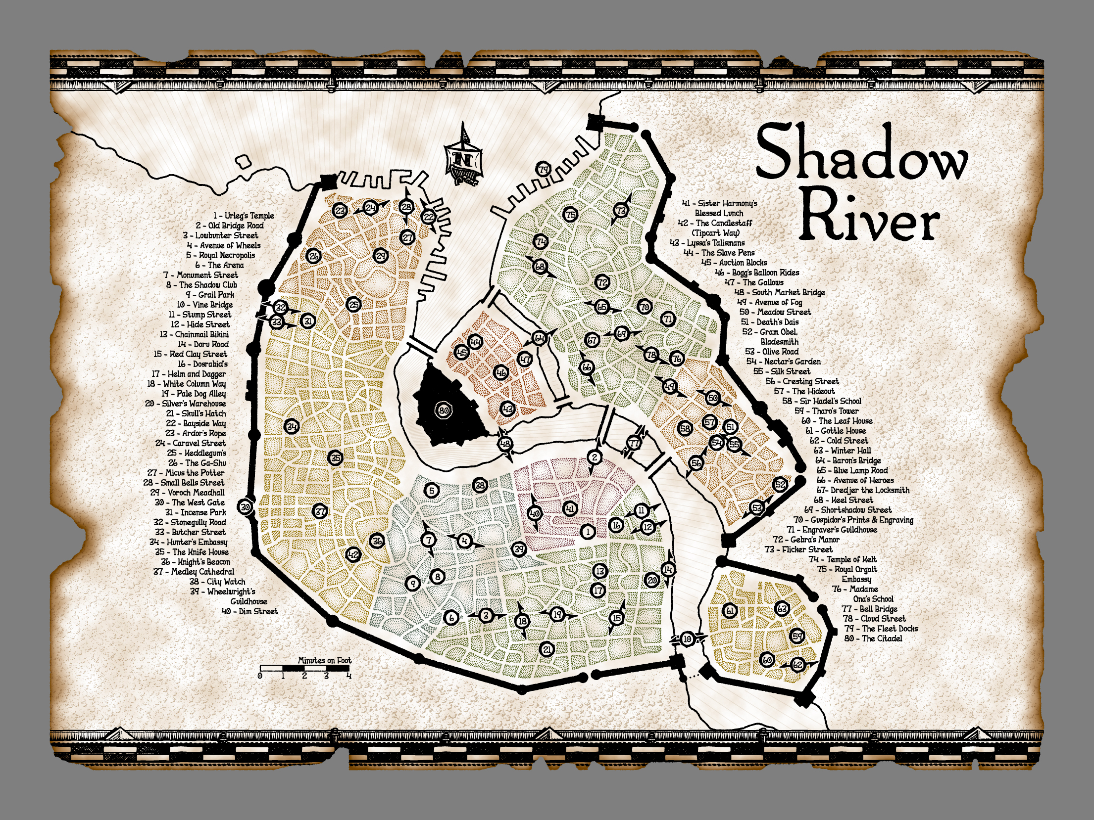 Shadow Ridge Ii Map Shadow River - Main City Map by Temphis on DeviantArt