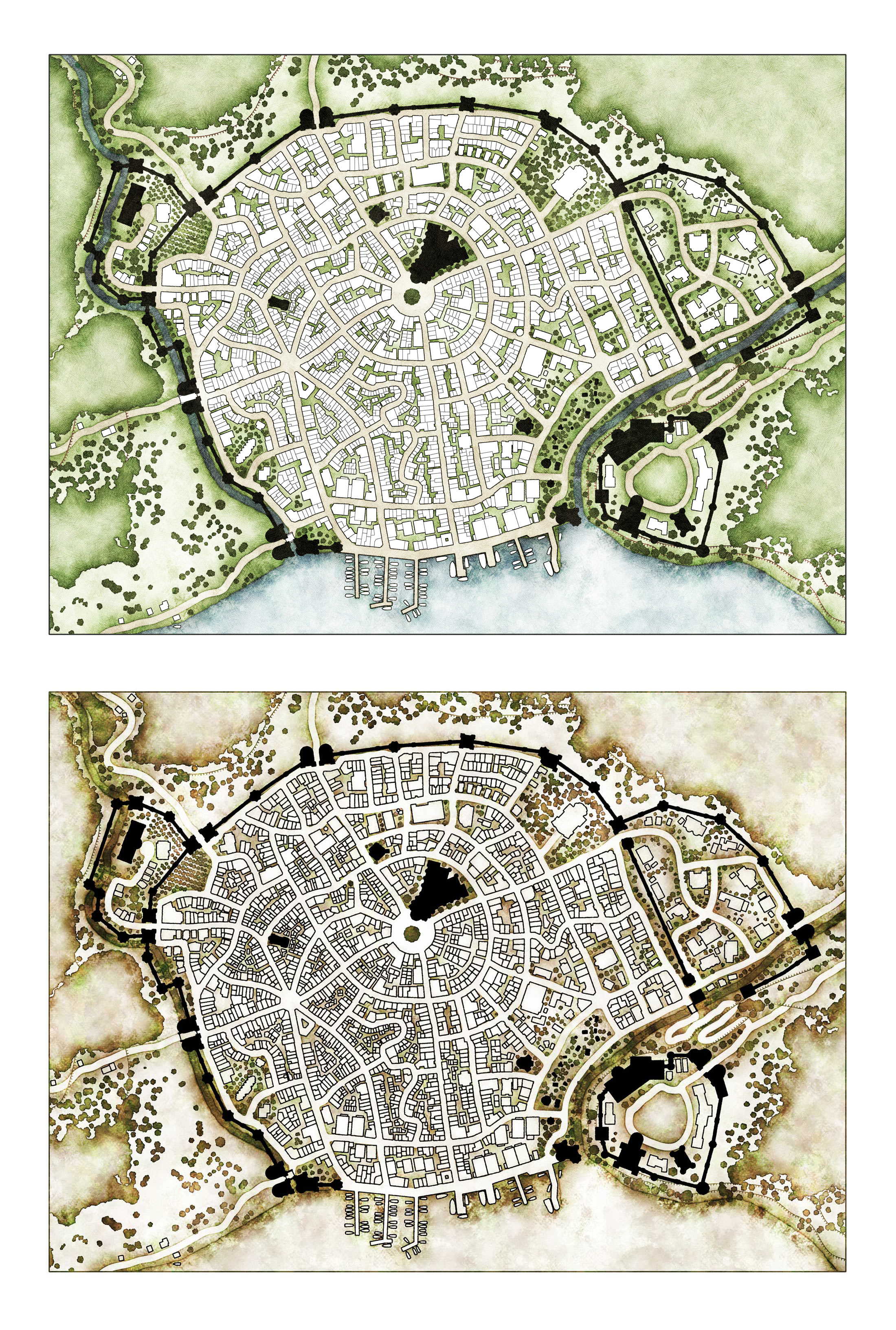 Trostan Map Trostig Map - Two Alternate Takes by Temphis on DeviantArt