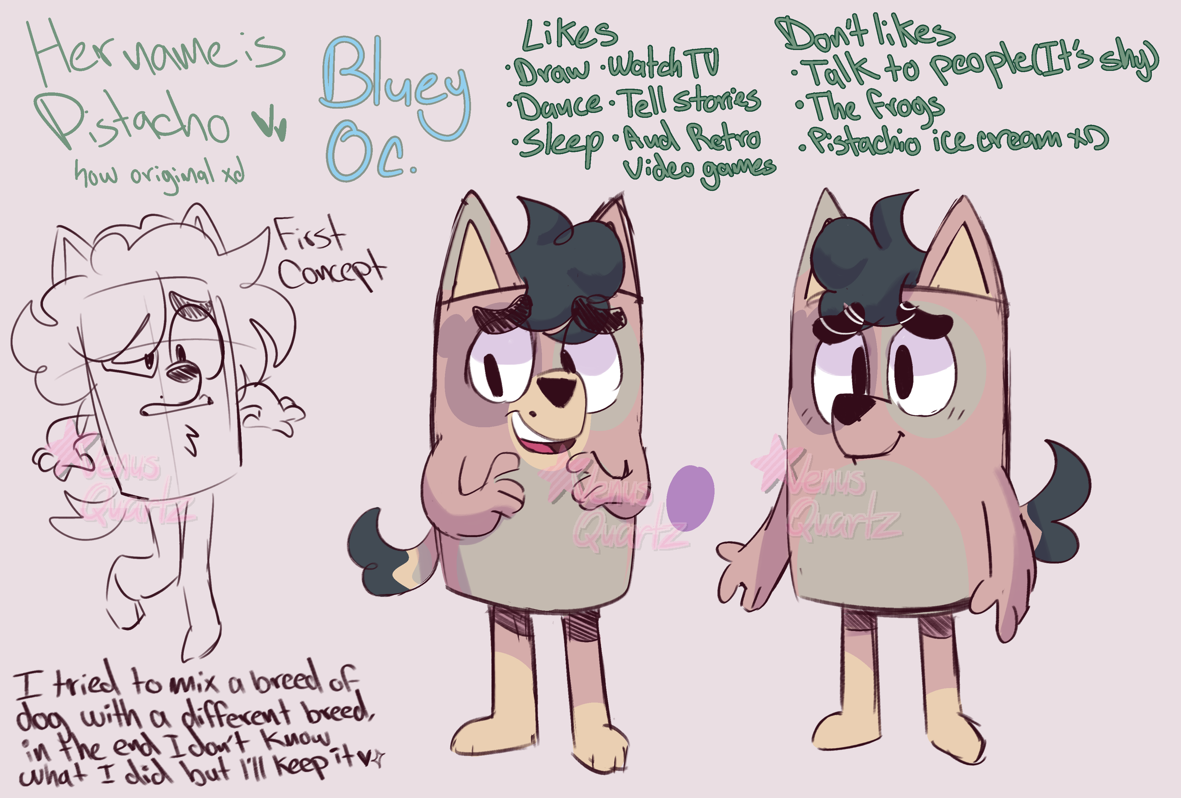 Pistacho Bluey Oc by FuntimeFoxy210 on DeviantArt Pistacho Bluey Oc by FuntimeFoxy210 on DeviantArt