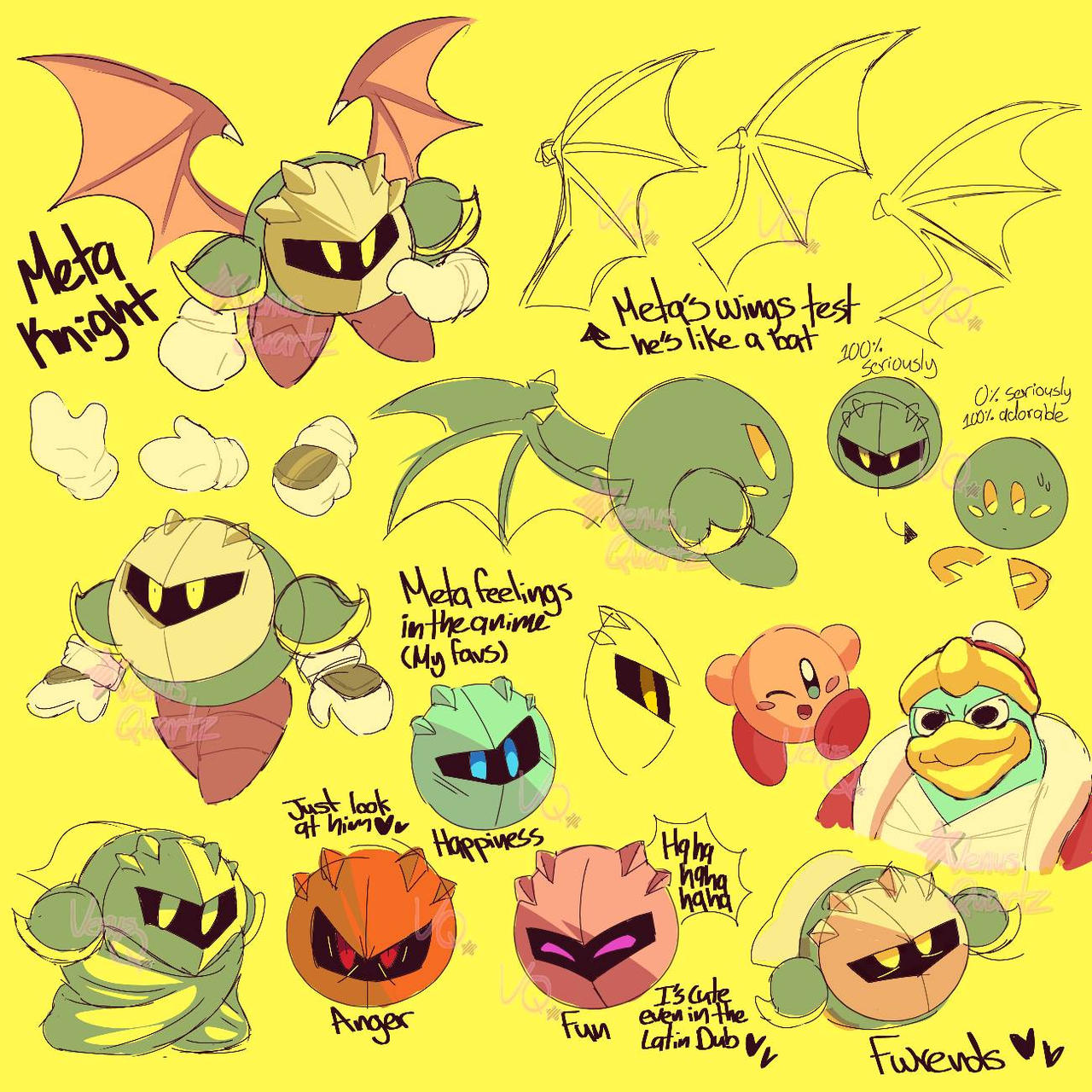 Meta Knight Art by FuntimeFoxy210 on DeviantArt